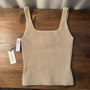 Babaton Sculpt Knit Squareneck Tank